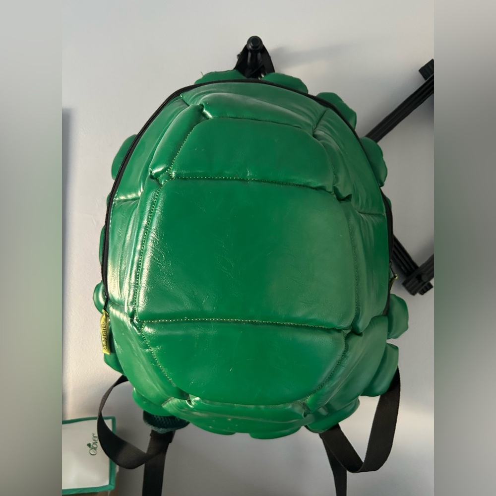 Green Teenage Mutant Ninja Turtles Backpack Retro